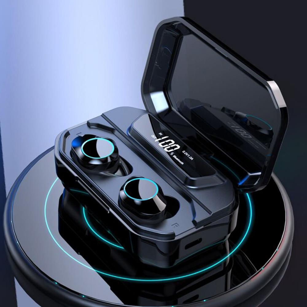 Auricular Bluetooth Inalámbrico Binaural Bluetooth 5.0Negro img #1