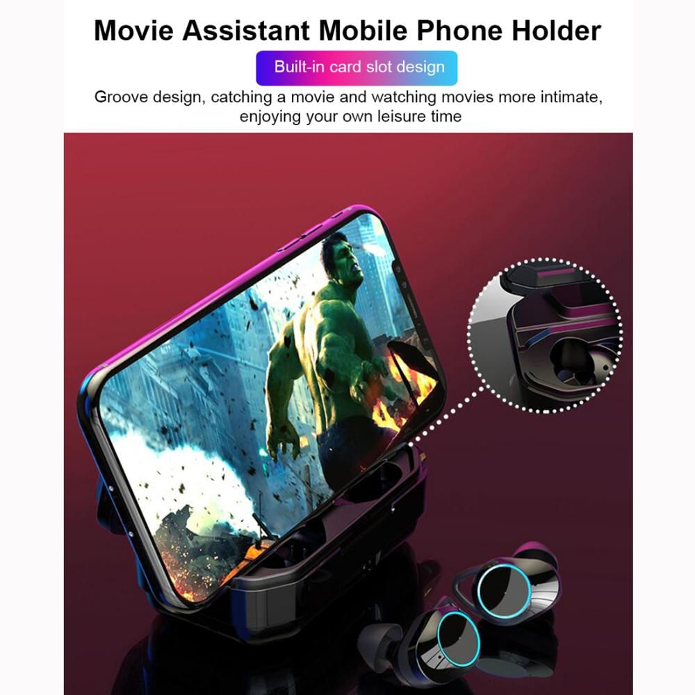 Auricular Bluetooth Inalámbrico Binaural Bluetooth 5.0Negro img #4