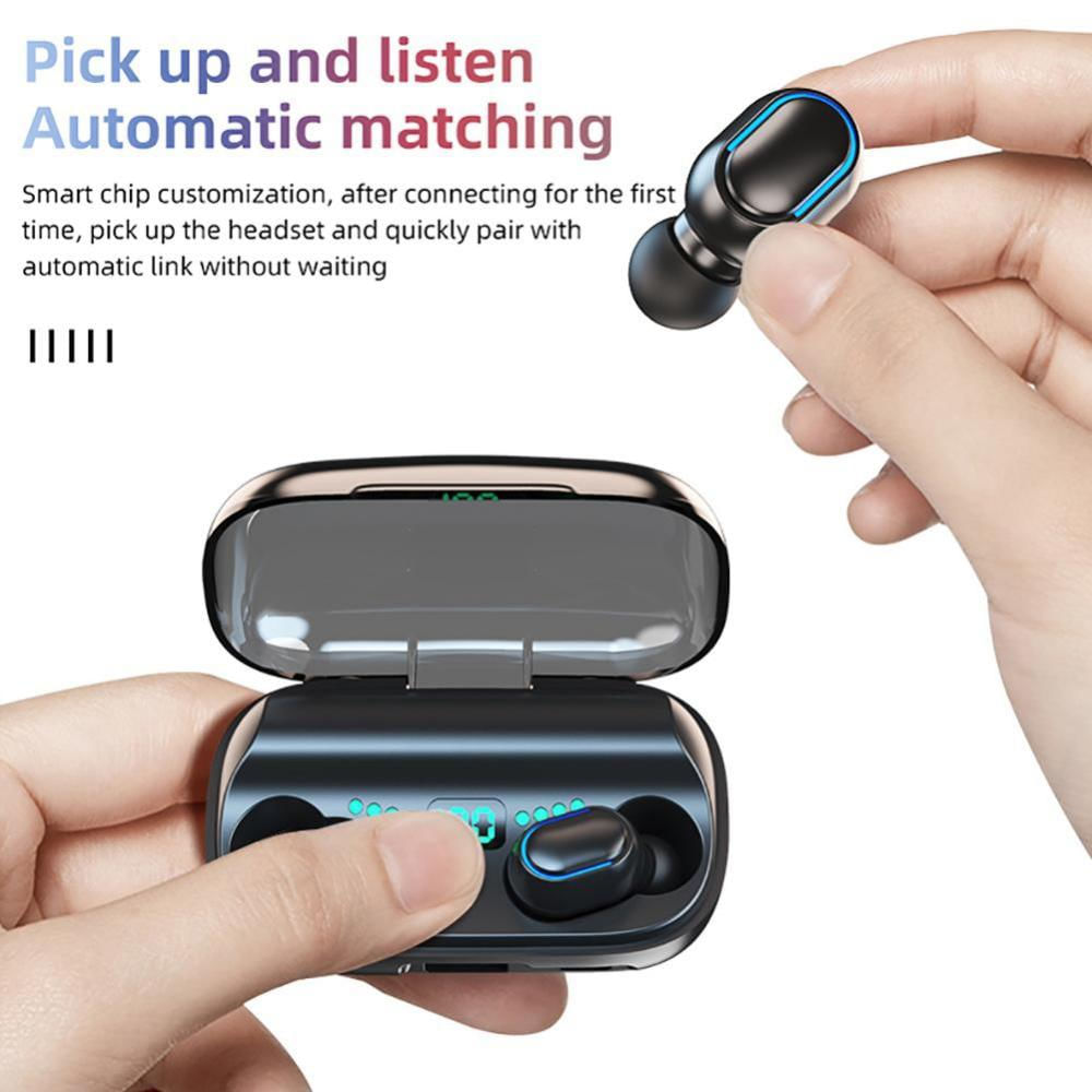 T11 Tws Bluetooth 5.0 Auricular Inalámbrico Bluetoothblanco img #2