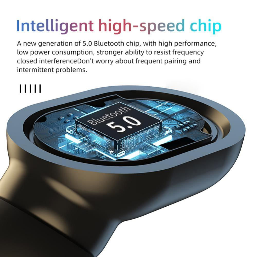 T11 Tws Bluetooth 5.0 Auricular Inalámbrico Bluetoothblanco img #3