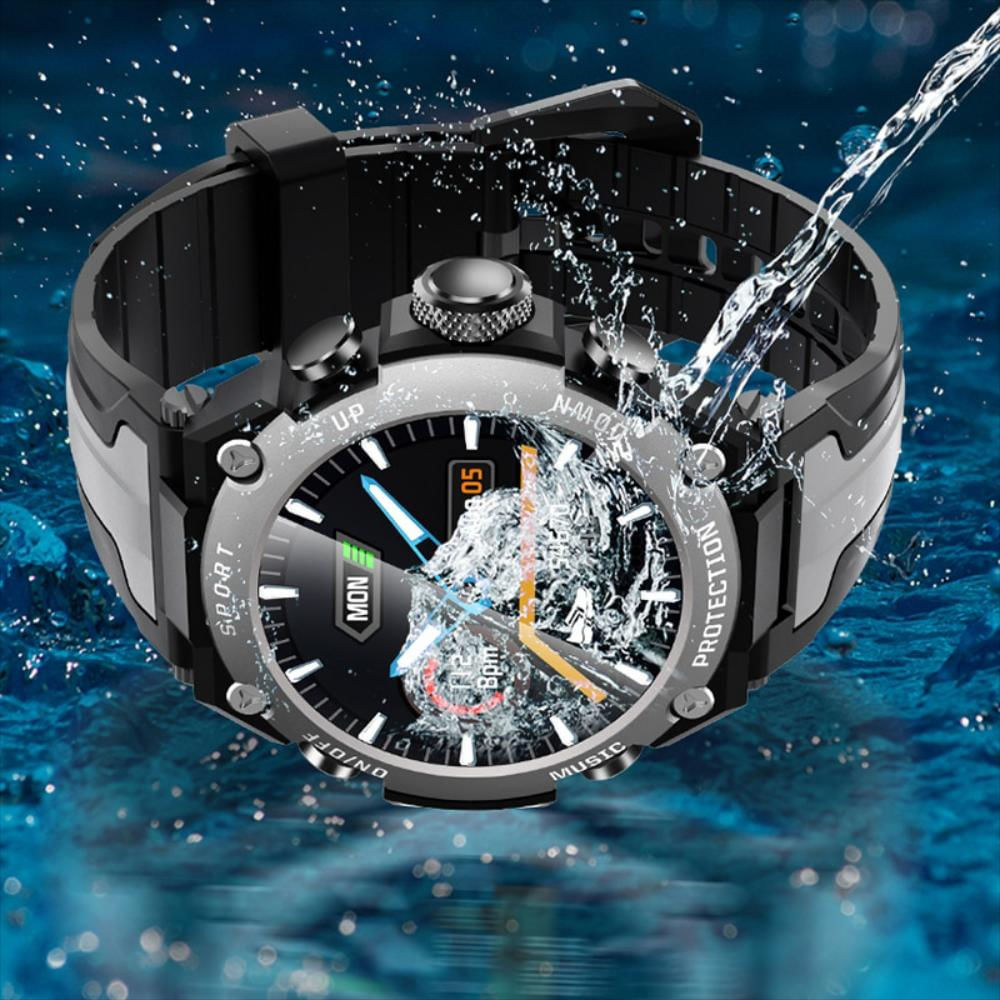Reloj Inteligente Bluetooth Llamar Música Altitud Buceo Ip68 Corazón img #4