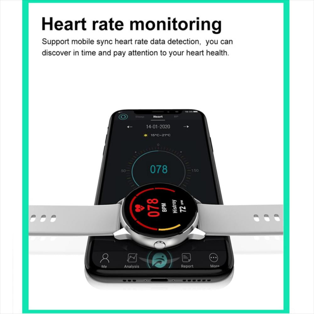 Mujeres Reloj Inteligente Multi Deportes Modo Smartwatch Oxígeno De Sangre img #4