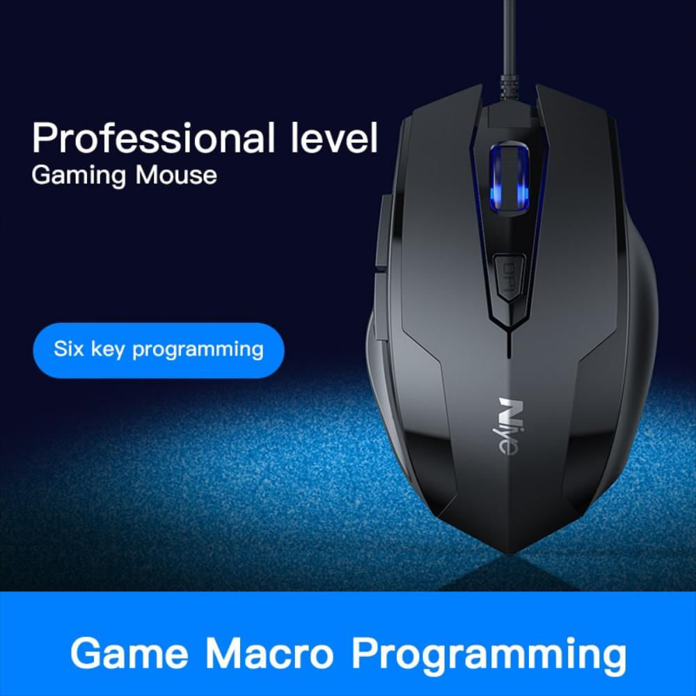 Ratón De Juego Ergonómico 2400Dpi Cableado Óptico Maus Para Pc 6 img #5