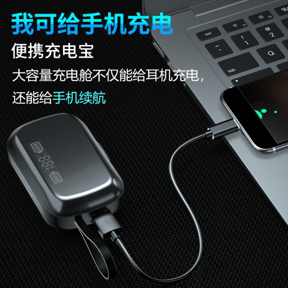 Audifonos Tws Bluetooth Headset A13 Binaural Custom Led 5.1 img #3