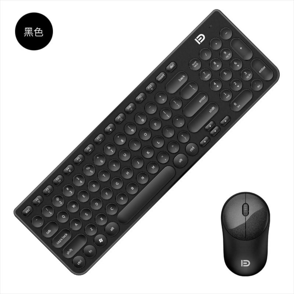 Teclado Fidelity Ik6630 Wireless Keyboard Mouse Set Punk img #3