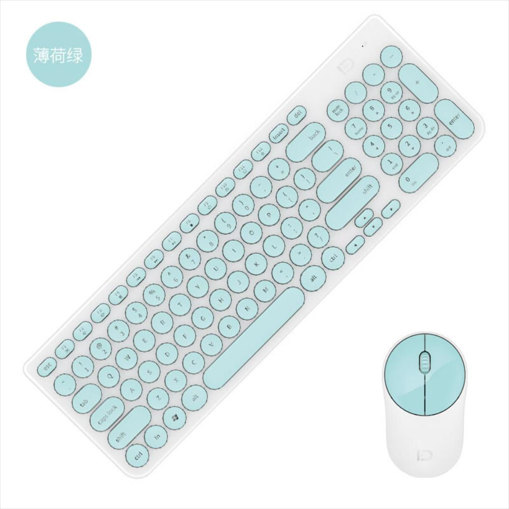 Teclado Fidelity Ik6630 Wireless Keyboard Mouse Set Punk img #4