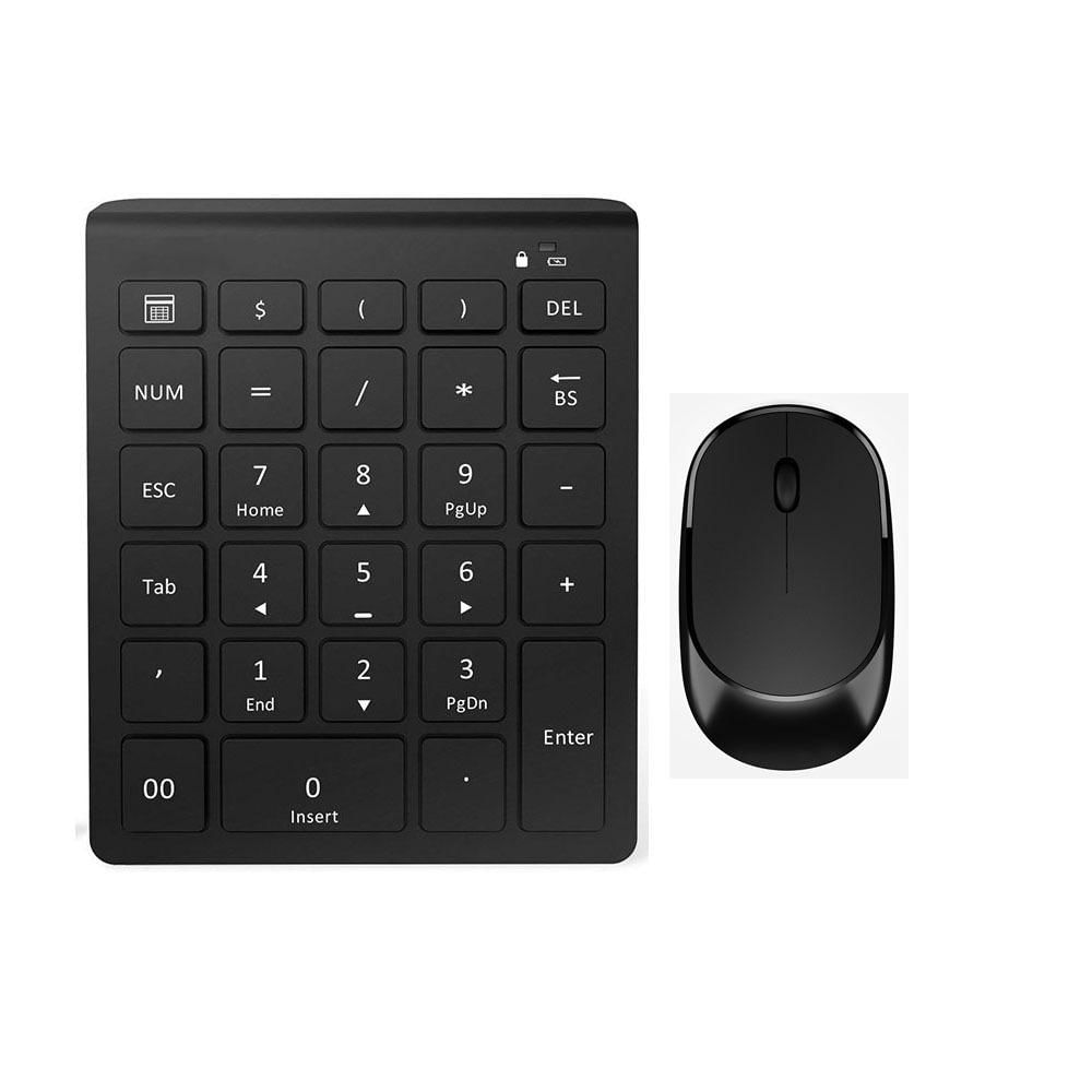 Teclado 2.4G Wireless Digital Keyboard Usb Wireless Mute img #4