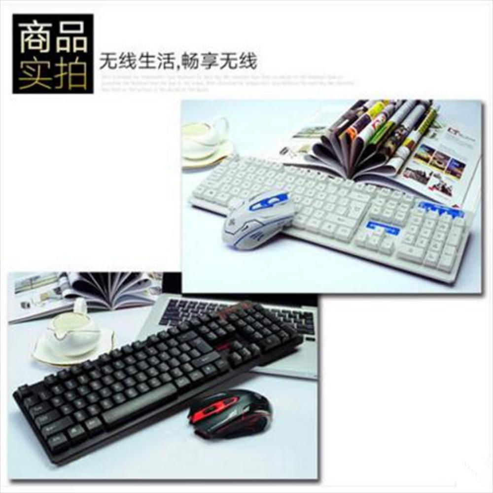 Teclado City Square Hk1868 Wireless Keyboard Mouse Suit img #2