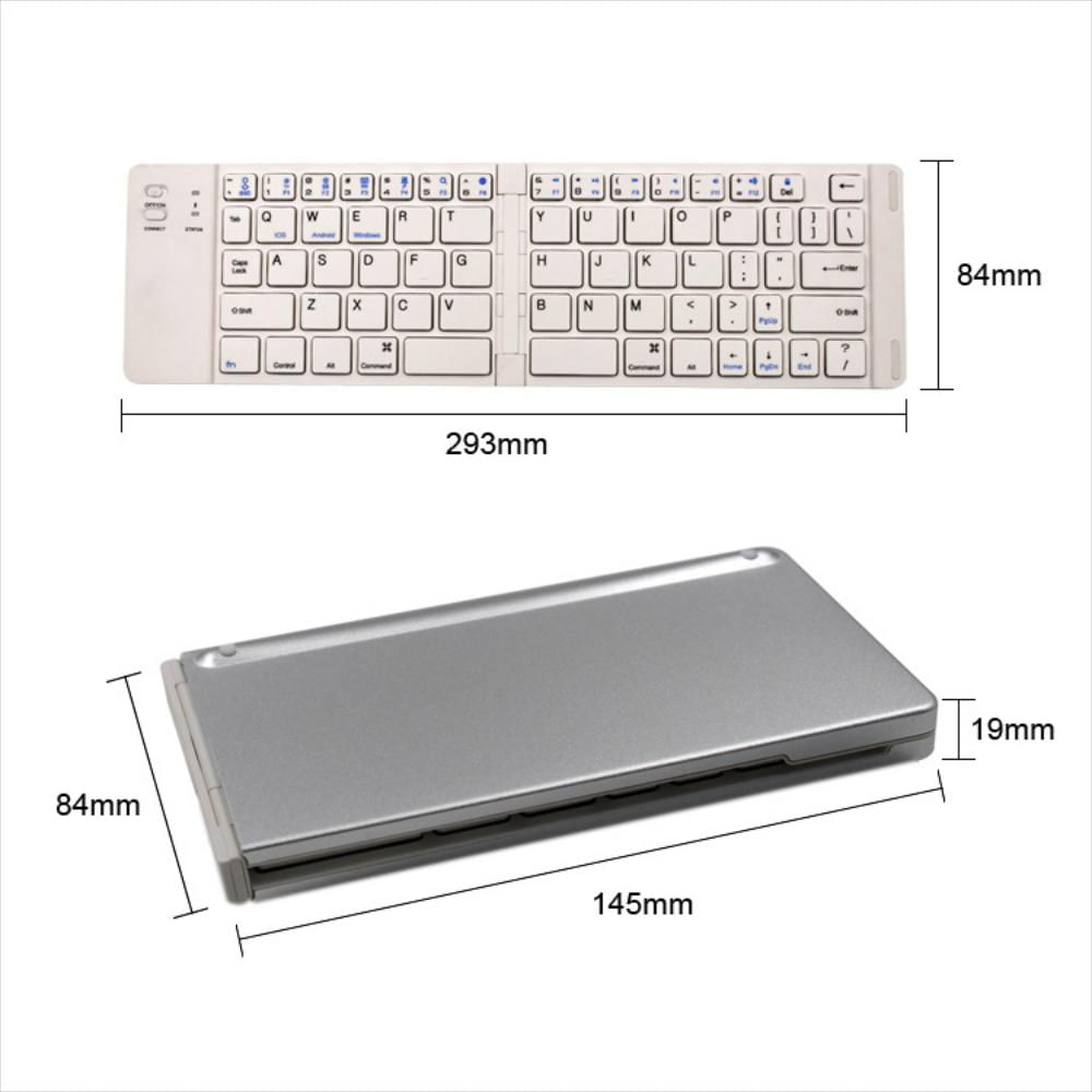 Teclado Neutral Plegable Bluetooth Teclado Wireless Folding img #3