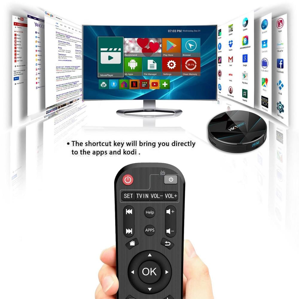 Hk1mini + 4K Hd Tv Box Smart Android 9.0 img #4