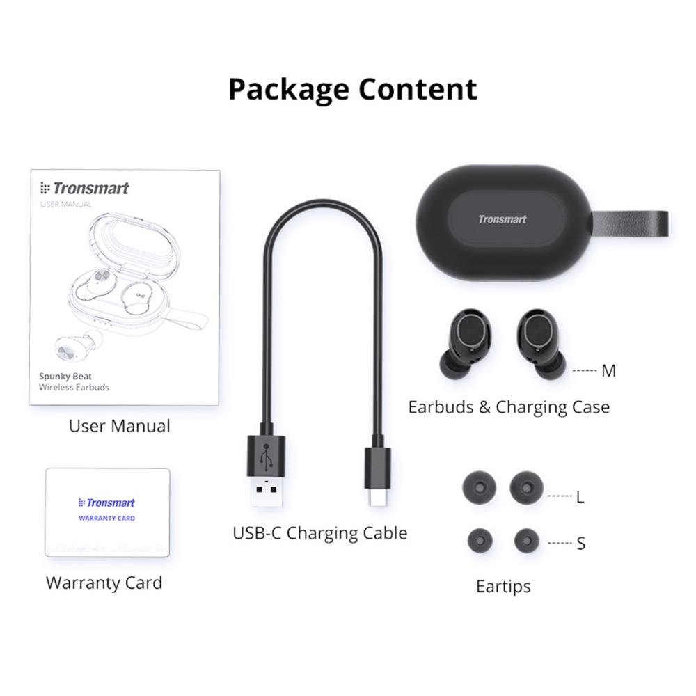 Auriculares Inalámbricos Tronsmart Bluetooth Earphone img #3