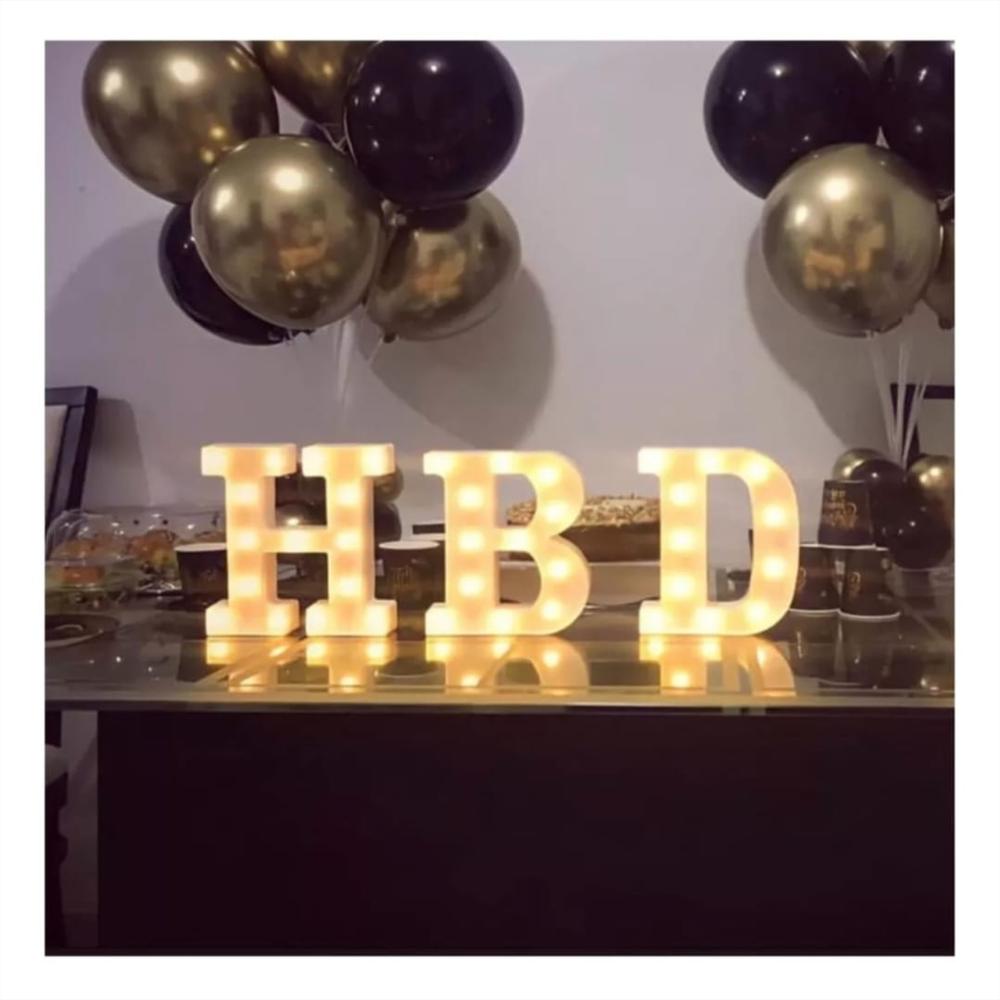 Hbd Letras Decorativas Con Luz 16Cm img #1