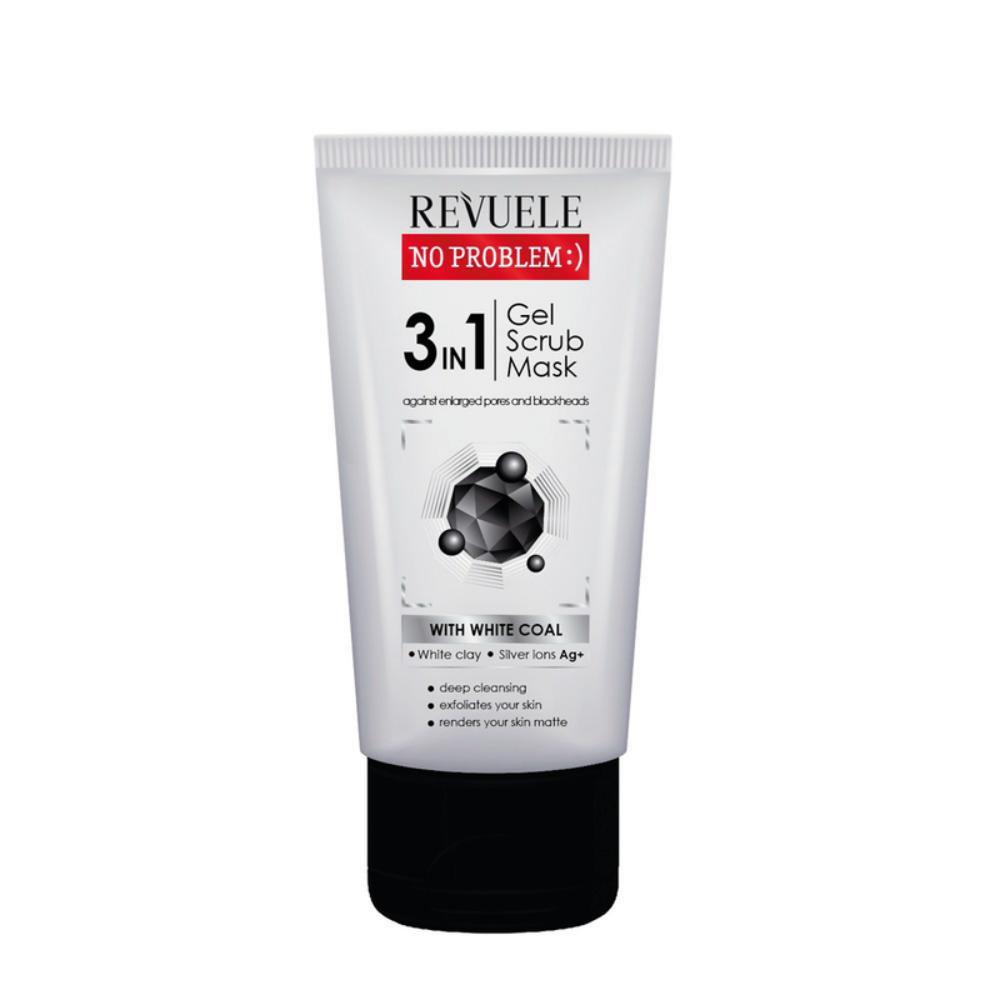 Gel, Exfoliante Y Mascarrila De Carbón Activado 3 En 1 150Ml img #1