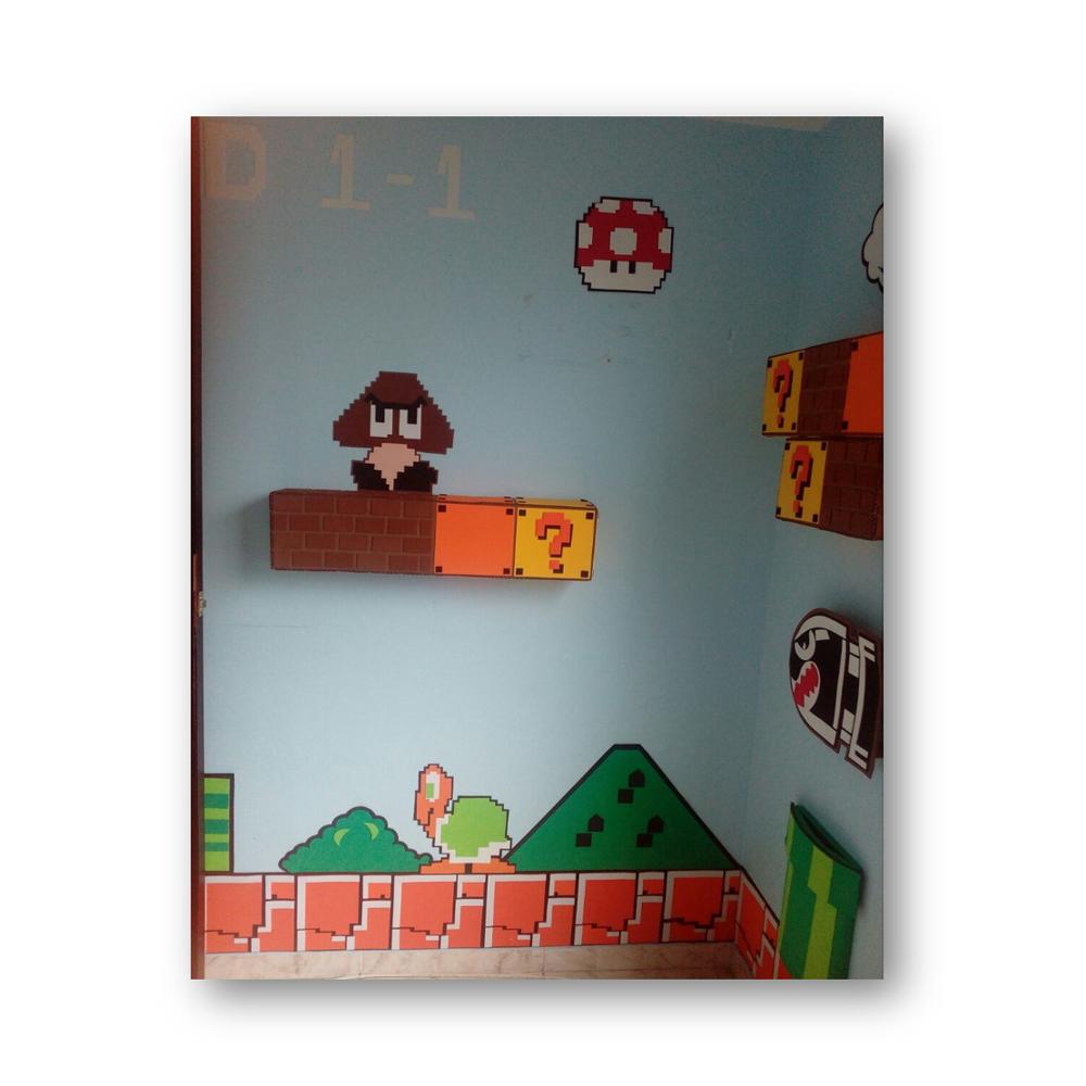 Decoración Cuartos Mario Bros img #3