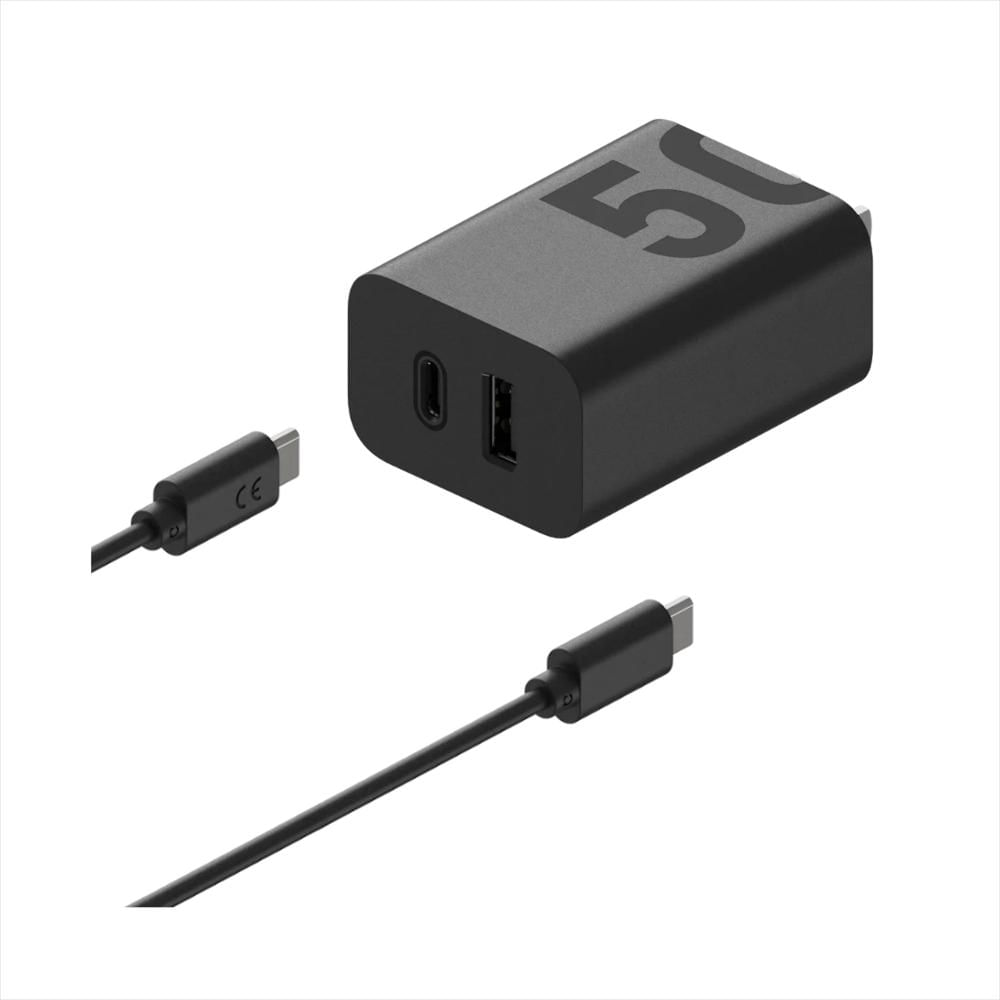 Cargador Motorola Turbopower 50W Con Cable Usb C Carga Rápida Original img #2