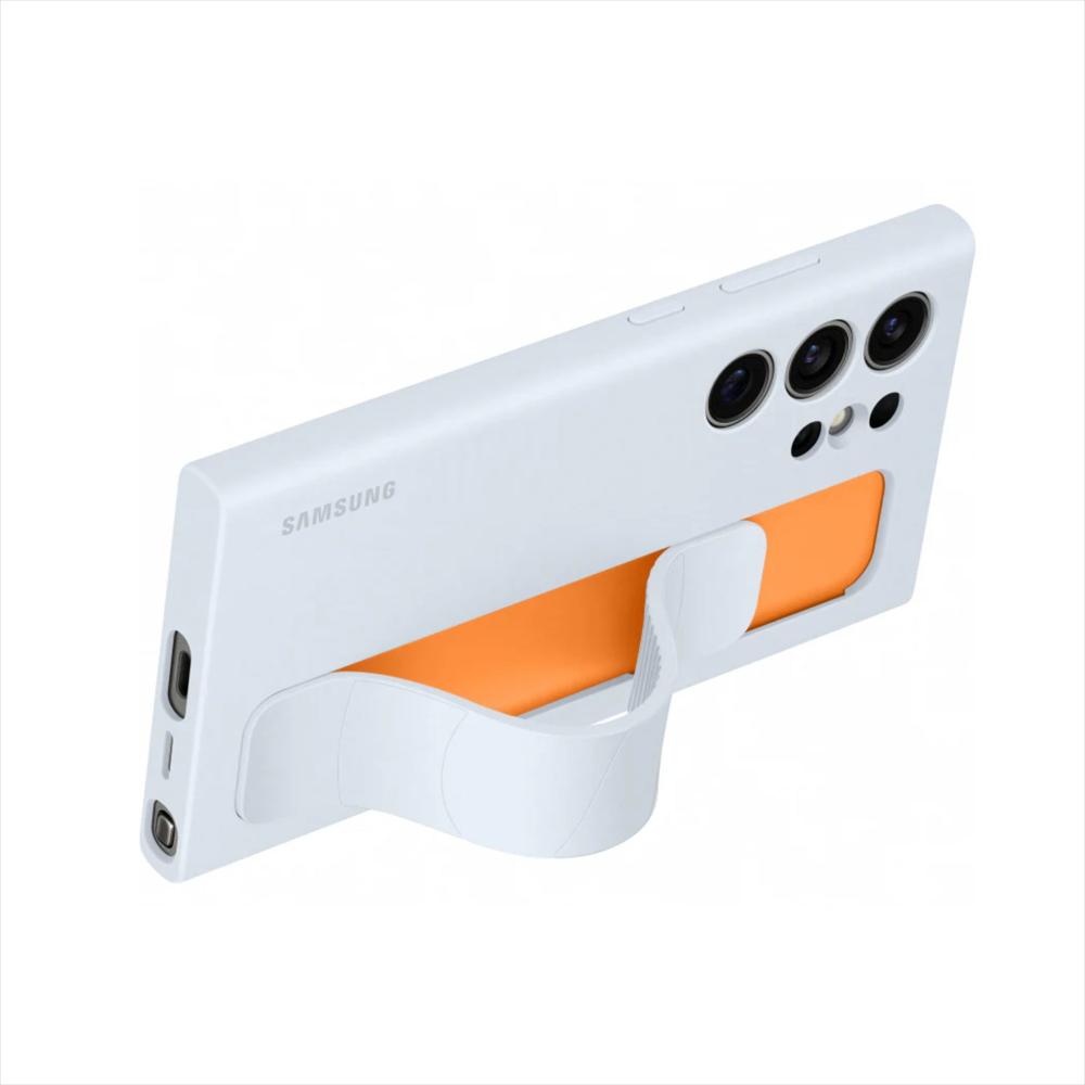 Case Funda Standing Grip Para Galaxy S24 Ultra Color Azul Cielo img #2