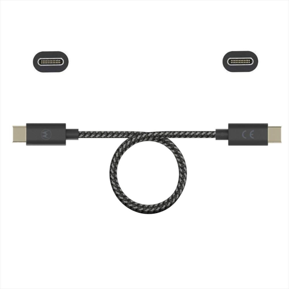 Cable Motorola Premium Usb C A Usb C 1M Carga Rápida Y Transferencia De Datos img #3