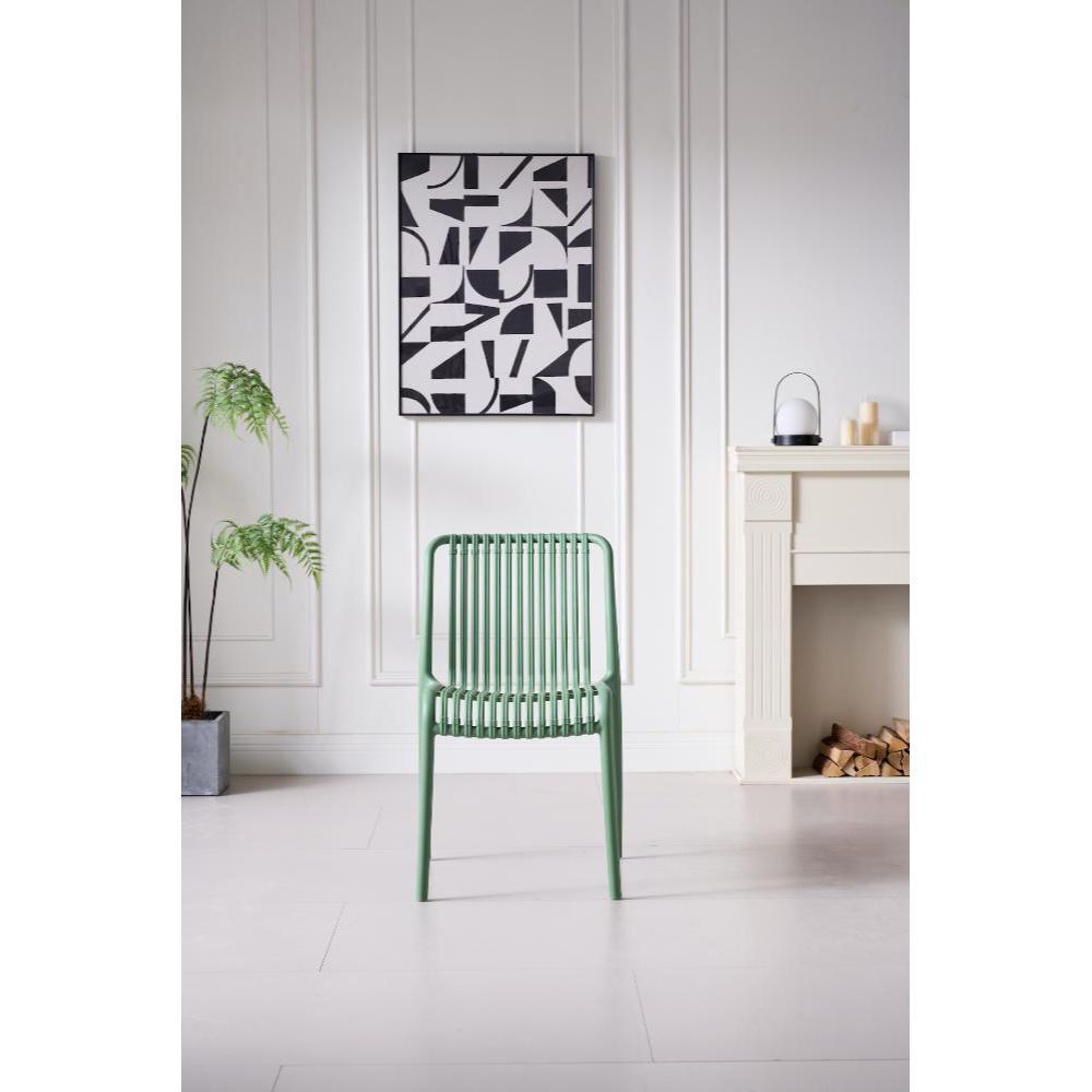 Silla Terra, Color Verde Olivo, Con Espaldar img #3