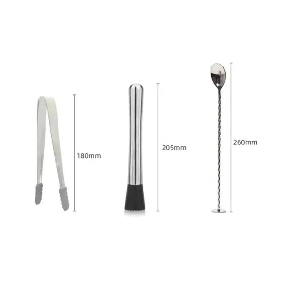 Set Coctelería Profesional Coctelera Barman Bartender img #3
