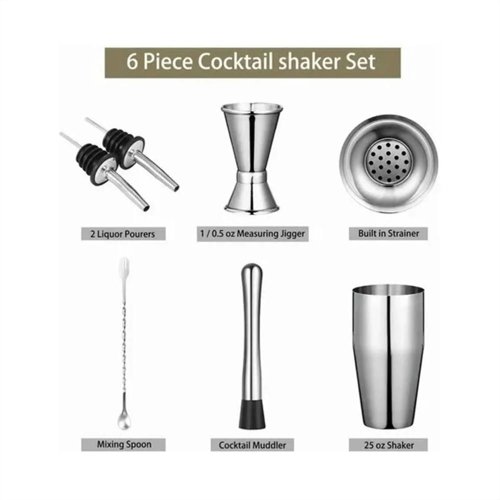 Set Coctelería Profesional Coctelera Barman Bartender img #4