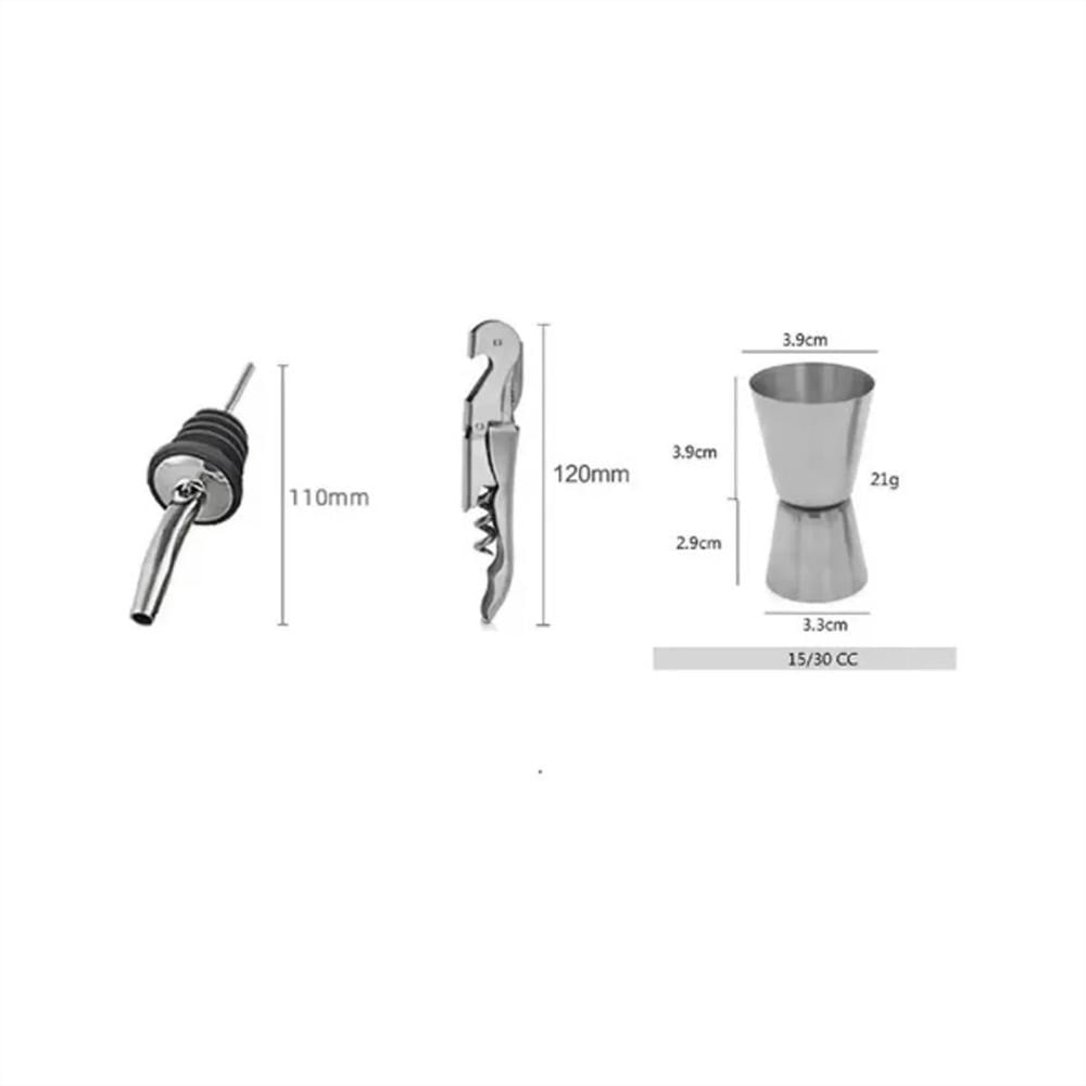 Set Coctelería Profesional Coctelera Barman Bartender img #5