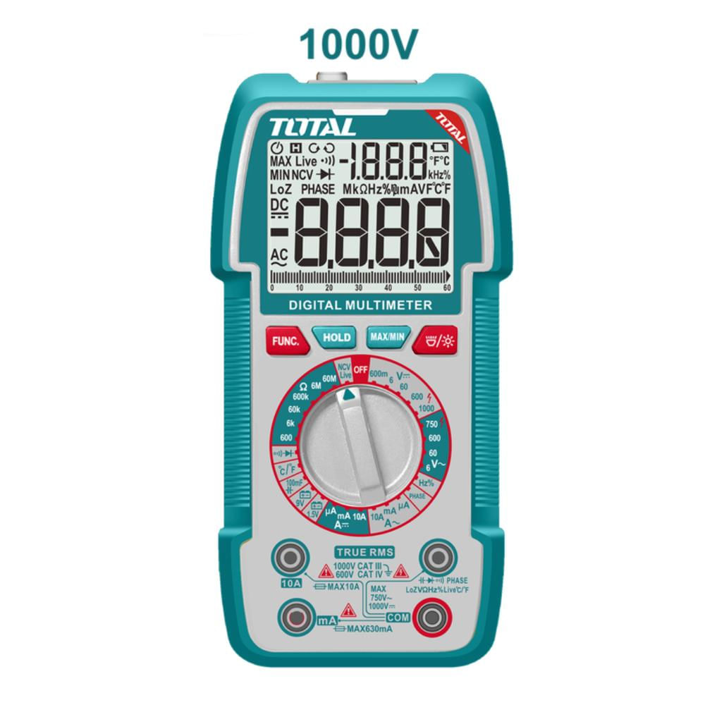Medidor De Corriente Digital Probador + Tester + Pinza Total img #3