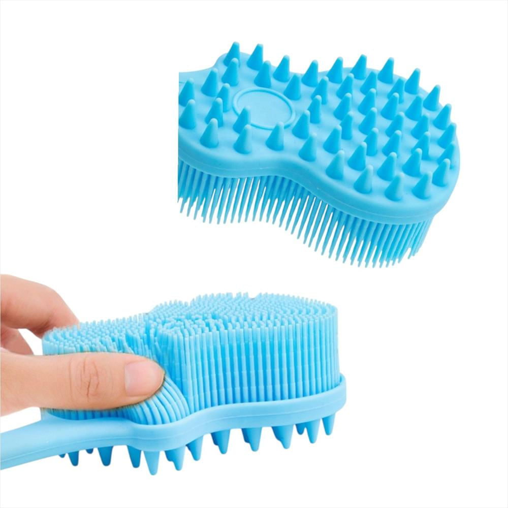 Cepillo Ducha Espalda Silicona Suave Para Masaje Y Limpieza img #2