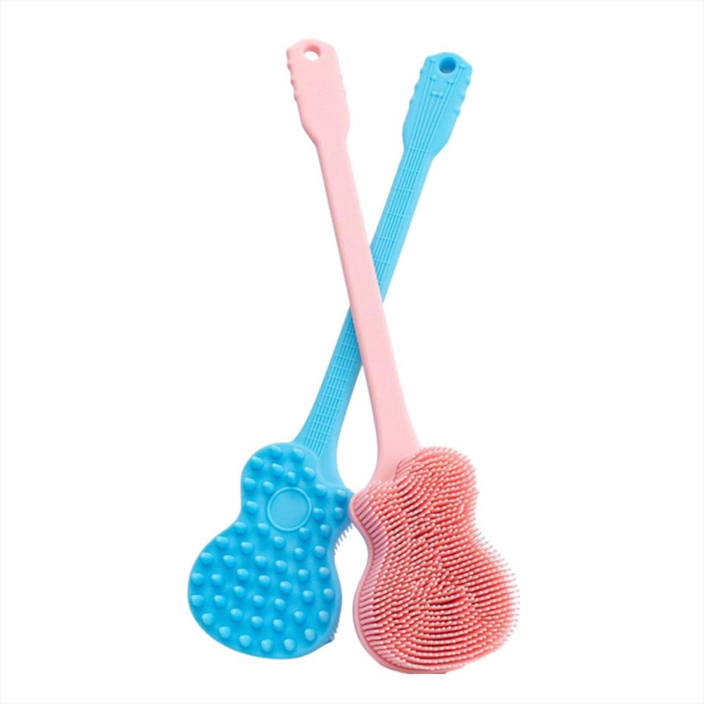 Cepillo Ducha Espalda Silicona Suave Para Masaje Y Limpieza img #3
