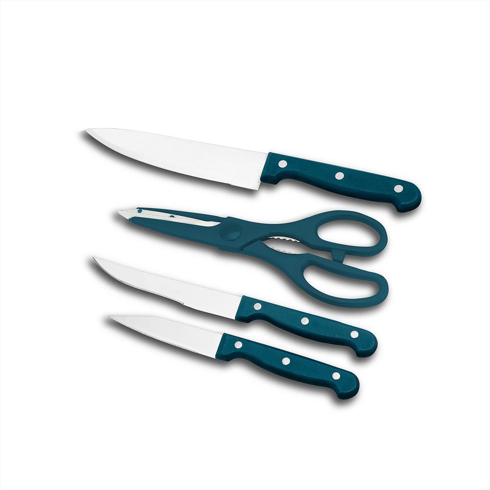 Set De Cuchillos Mas Tabla De Picar 5 Piezas Casallini img #2