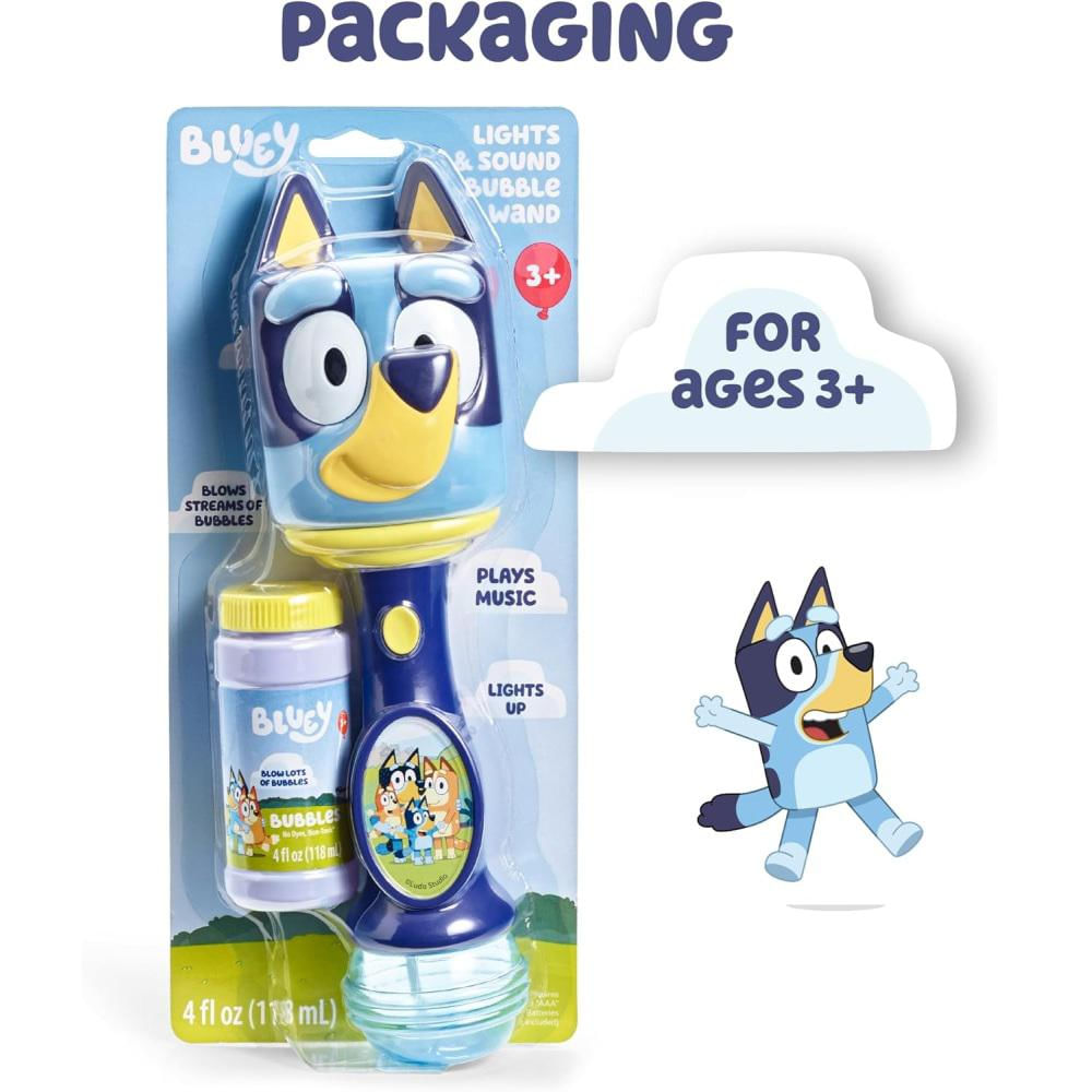 Juguete Burbujero Bluey Con Luces Y Sonidos img #2