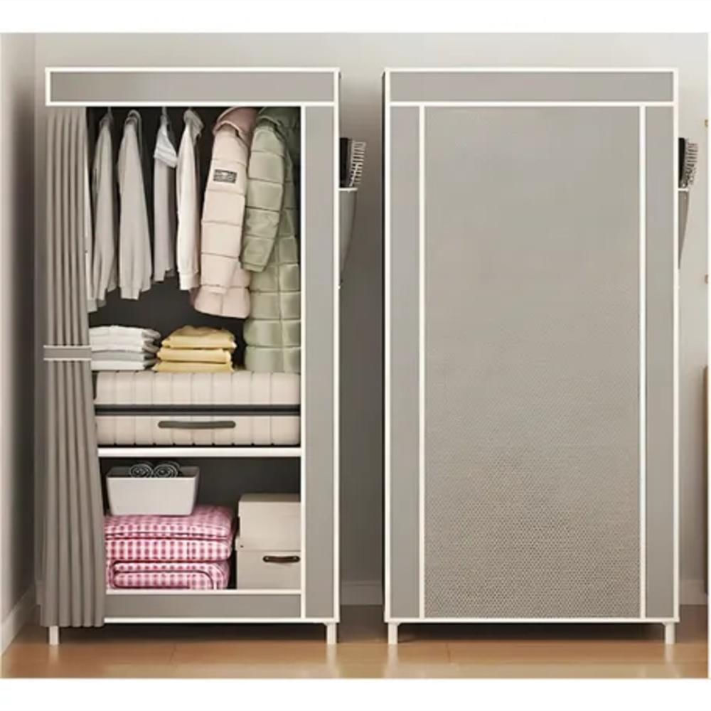 Closet Armario Portatil De Ropa Y Zapatos Con Puerta img #2