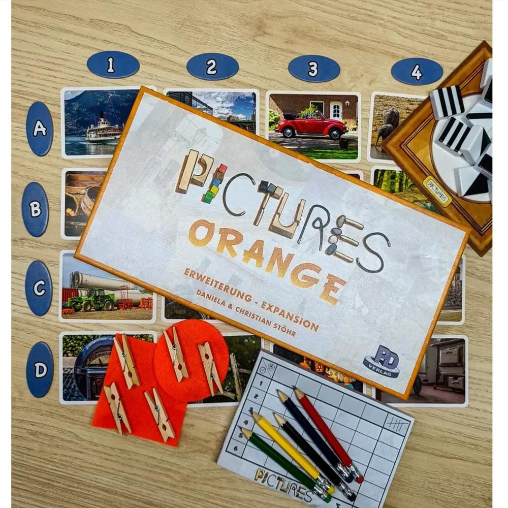 Juego De Mesa Pictures Orange Expansión img #2
