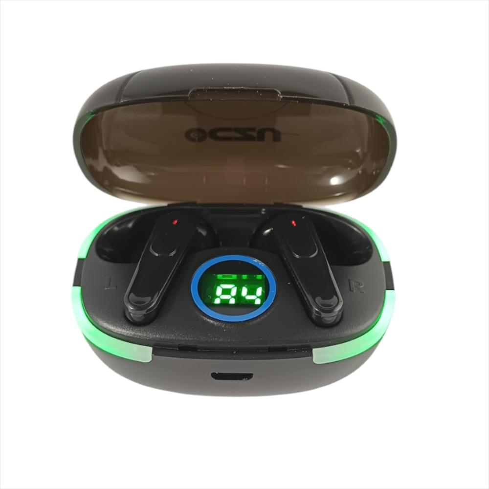 Audífonos Bluetooth Oczu Otm 2415 Pantalla Led Estuche Gamer img #5