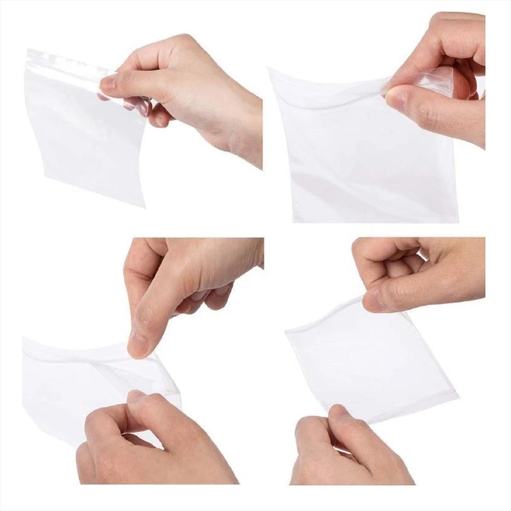 Mini Bolsa Multiusos Resellable Tipo Ziploc De 7.5 X 7.5 Cm X 100 Unidades img #5