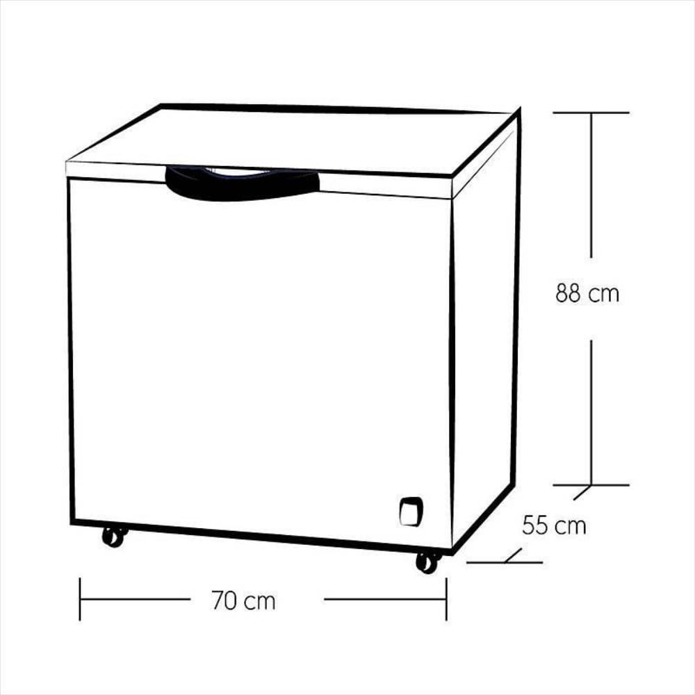 Congelador Horizontal Electrolux 150 Litros Brutos Efcc15c3hqw img #3