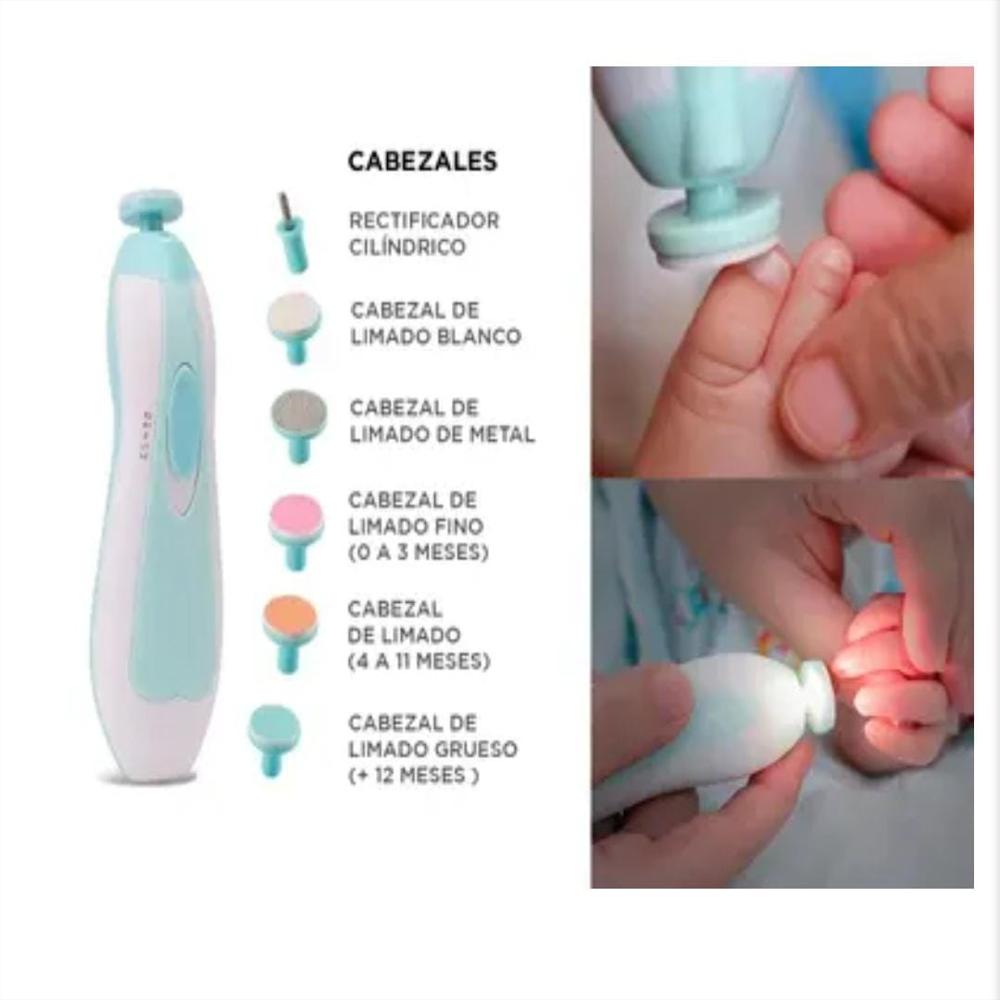 Set De Cuidado Lima De Uñas Eléctrica Para Bebés img #1