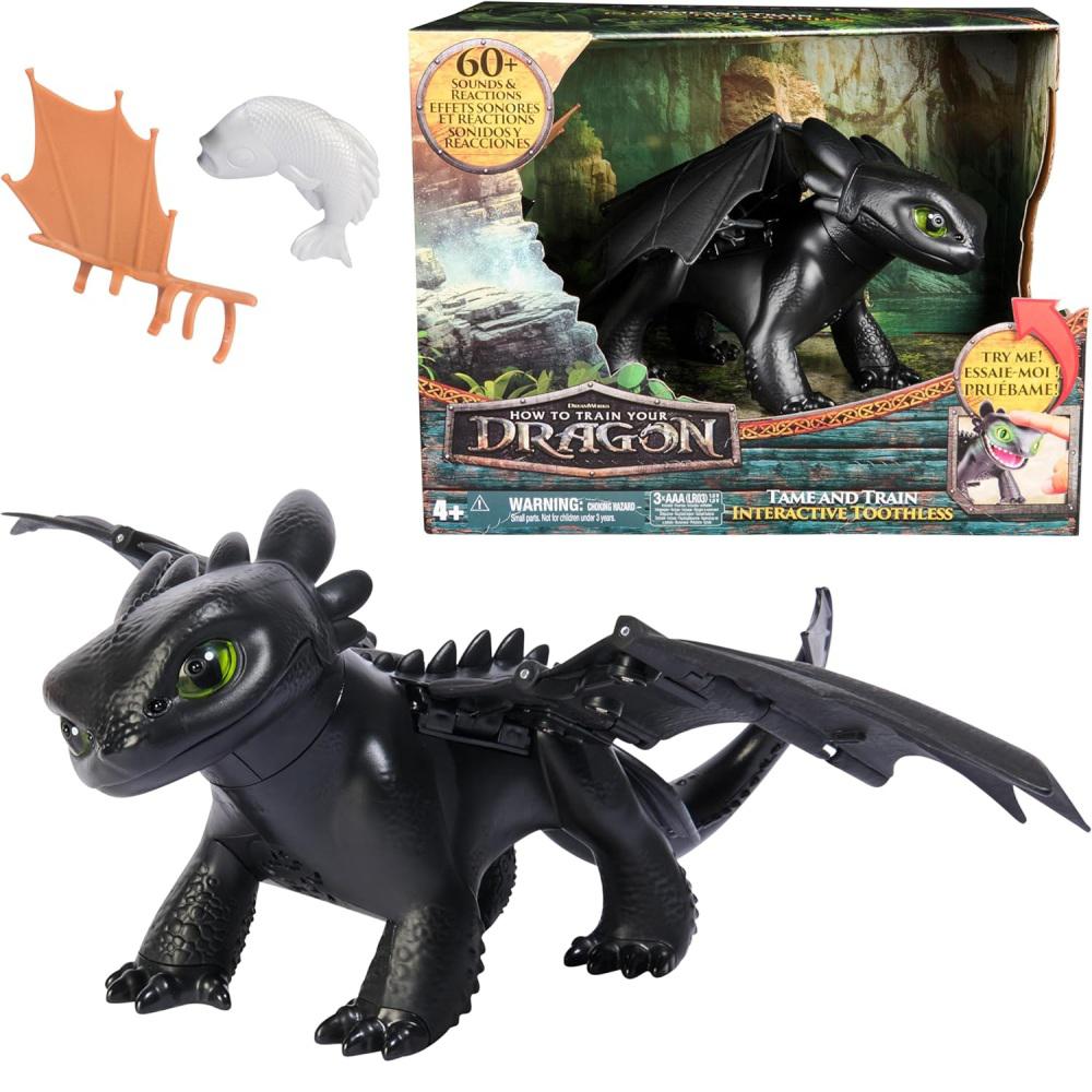 Figura Cómo Entrenar Tu Dragón Chimuelo Luces Y Sonidos img #2