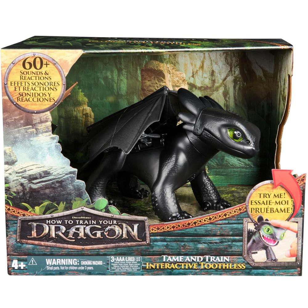 Figura Cómo Entrenar Tu Dragón Chimuelo Luces Y Sonidos img #4