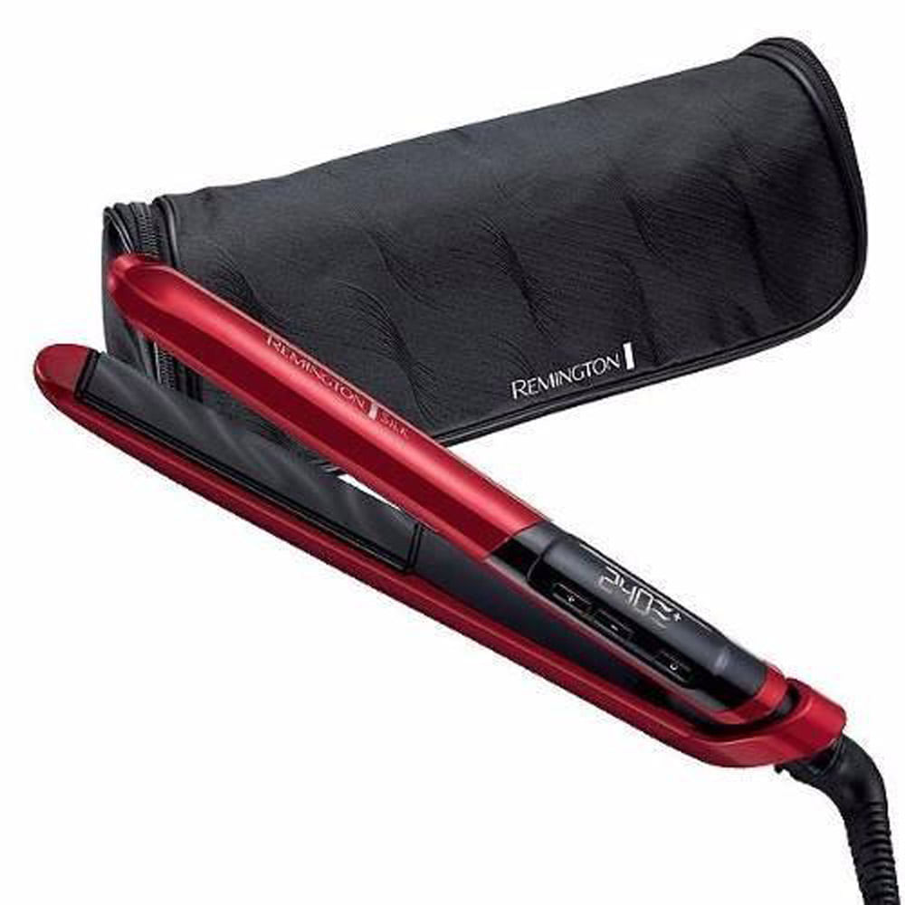 Plancha Cabello Remington Silk S9600 Estuche Ceramica Avanza img #1