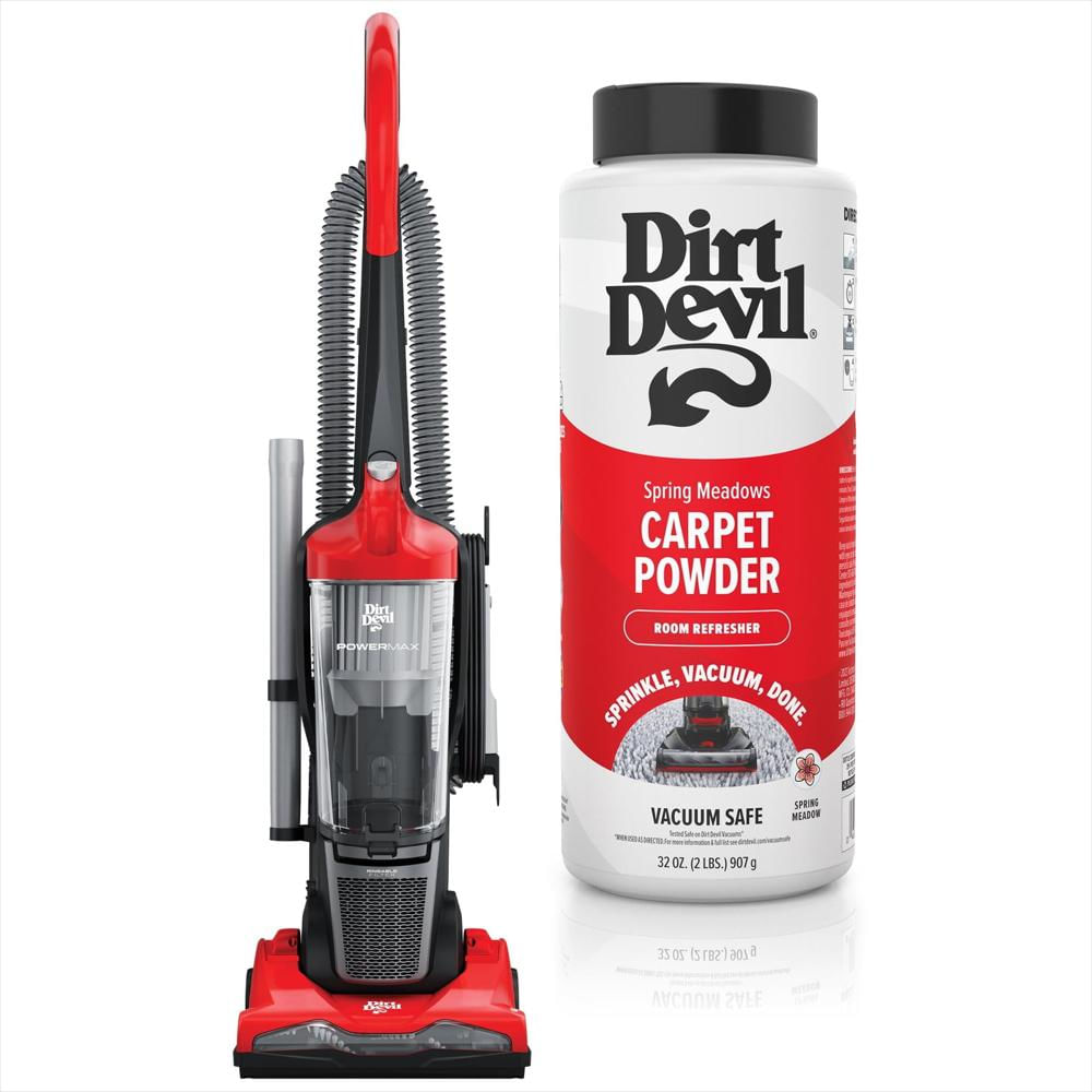 Aspiradora Vertical Dirt Devil Powermax Sin Bolsa Ud70111v Con Polvo Para Alfombras De 32 img #1