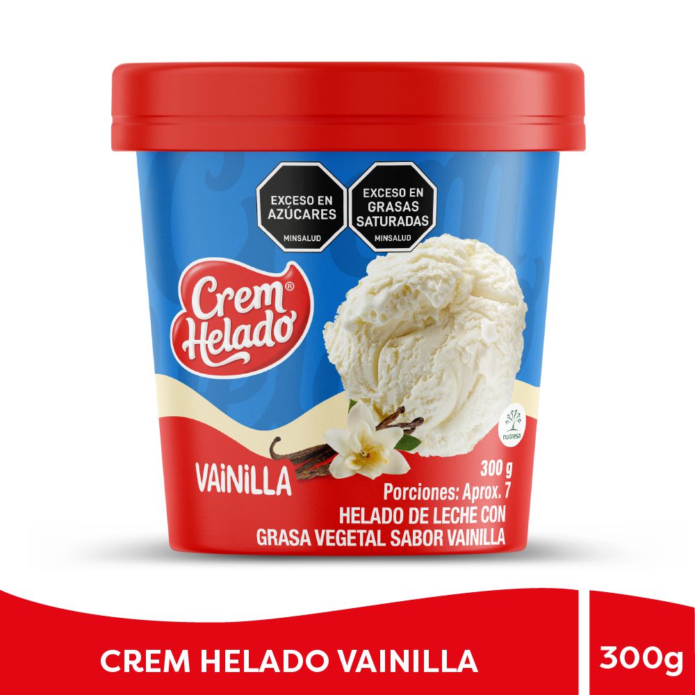 Helado CREM HELADO vainilla vaso (300  gr) img #1