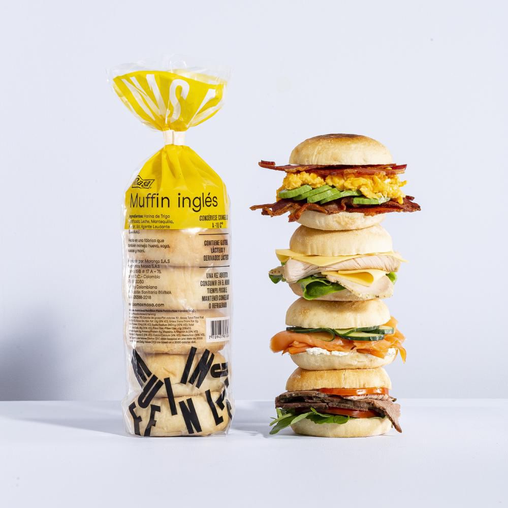 Muffin Ingles MASA SOMOS MASA 380  gr img #4