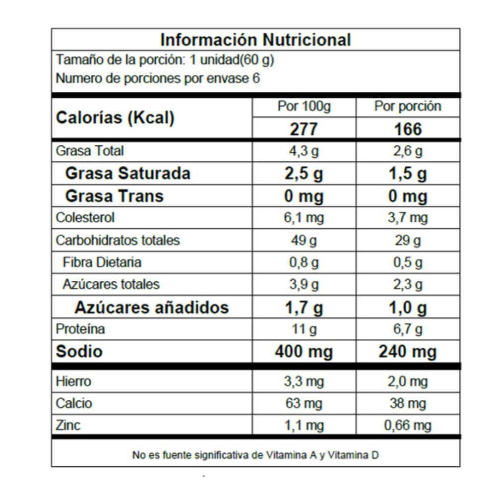Muffin Ingles MASA SOMOS MASA 380  gr img #5