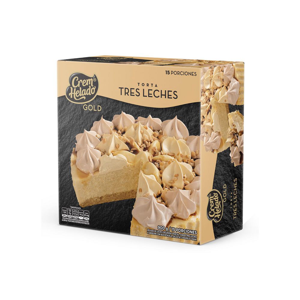 Torta de helado CREM HELADO tres leches (900  gr) img #2