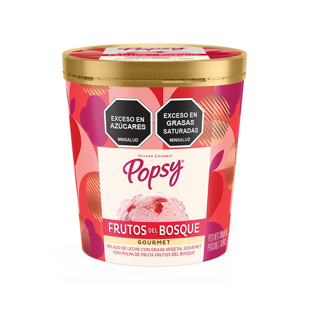 Helado POPSY frutos del bosque (300  gr) img #1