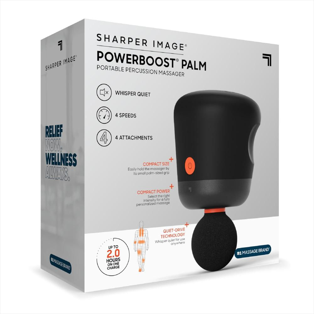 Masajeador De Percusión Portátil Con 4 Accesorios Color img #4