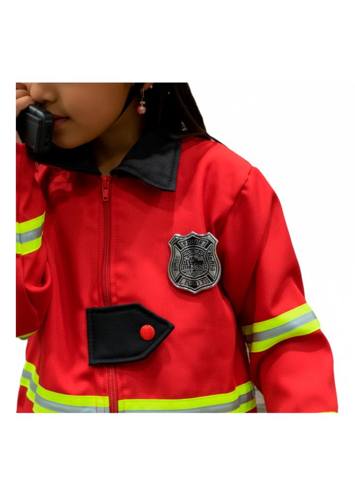 Disfraz De Bombero Niño Niña img #3