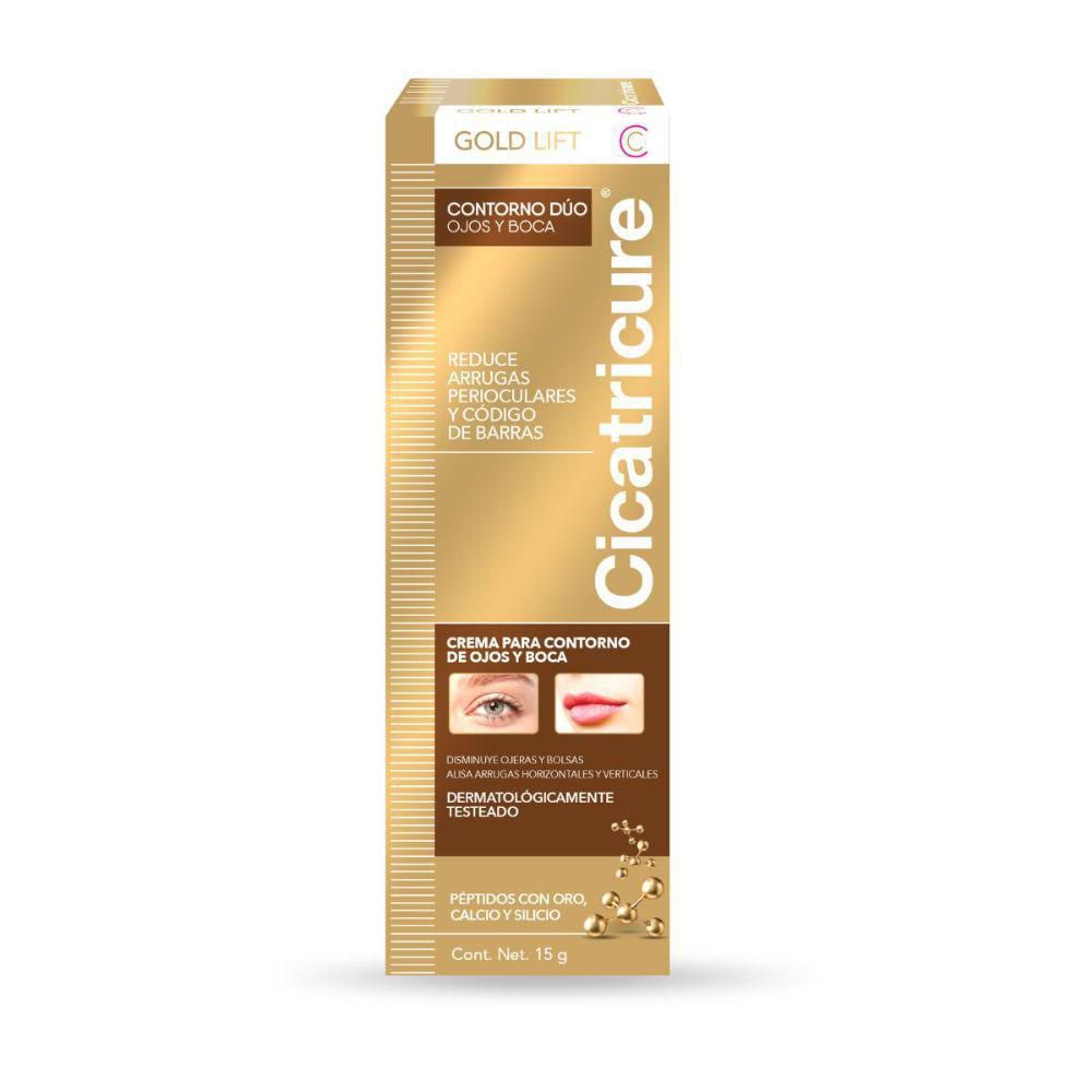 Contorno de ojos y boca  CICATRICURE gold lift  (15  gr) img #2