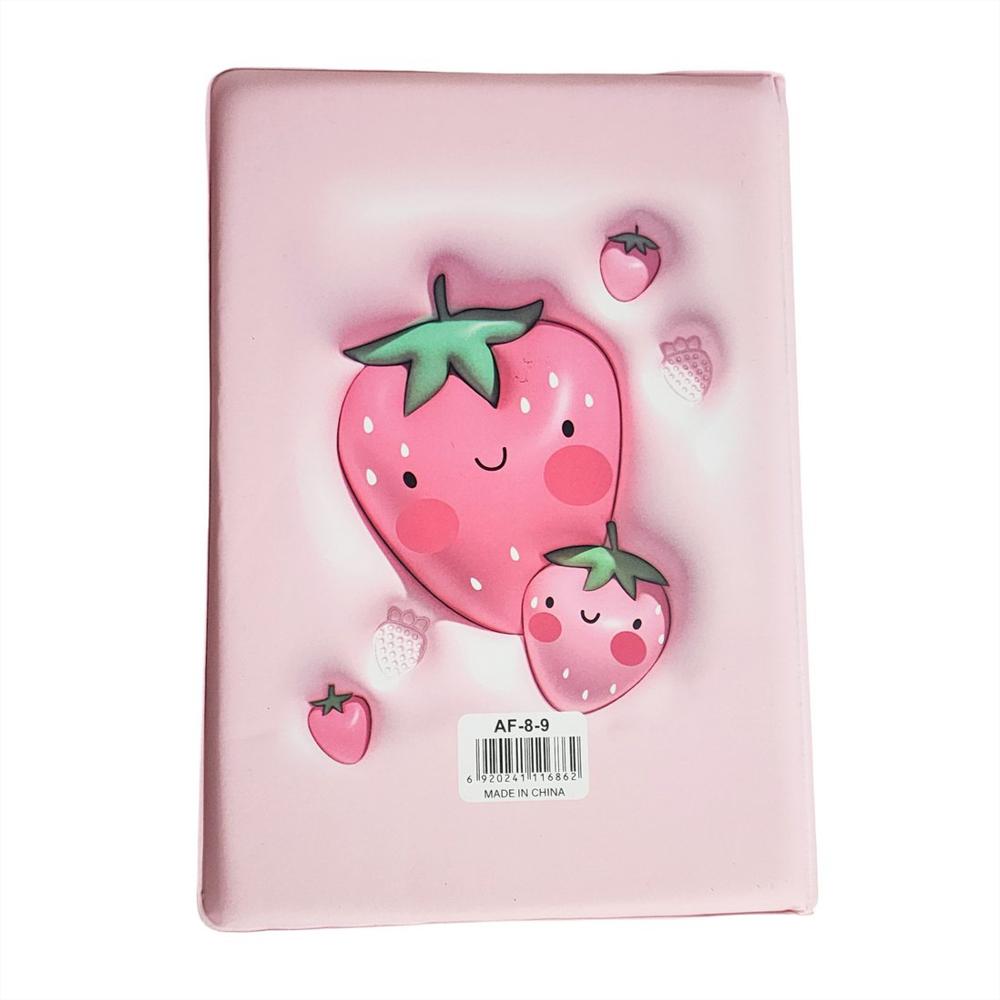 Agenda Anime Fruta 3D Diario Multicolor Unisex img #3