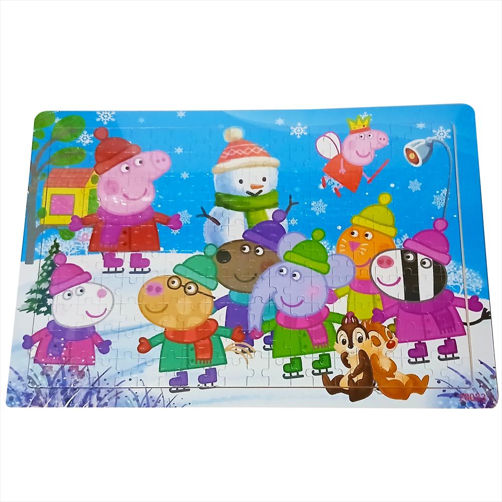 Super Rompecabezas Madera De Peppa Pig 200 Piezas Para Niñas img #1
